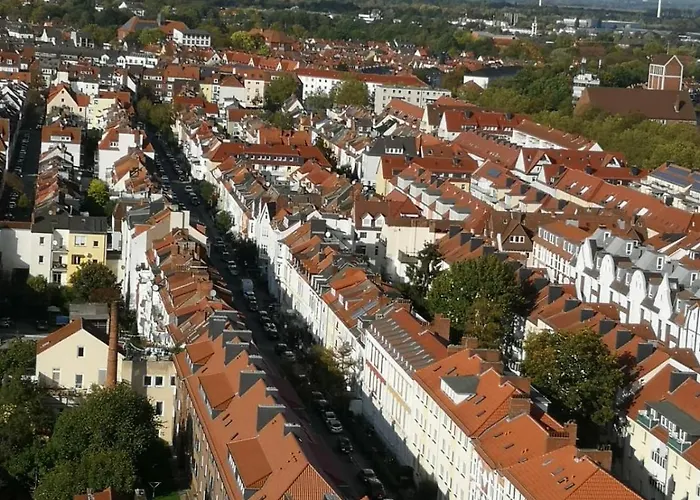 Апартаменты Ruhiges Mit 2 Zimmern, Messe, Hauptbahnhof *